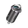 Joyroom fast car charger USB Type C / USB 45 W 5 A Power Delivery Quick Charge 3.0 AFC SCP gray (C-A35), Joyroom 6941237136404