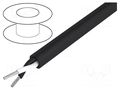 Wire; InfoBiT 16; stranded; Cu; PVC; black; 300V,500V; -40÷80°C BITNER BITNER-LP0169