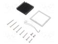 Heatsink: extruded; grilled; BGA; black; L: 42mm; W: 42mm; H: 9.5mm Advanced Thermal Solutions ATS-61425D-C1-R0