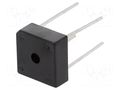 Bridge rectifier: single-phase; Urmax: 200V; If: 8A; Ifsm: 175A DC COMPONENTS GBPC802-DC