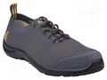 Shoes; Size: 39; grey-orange; cotton,polyester; with metal toecap DELTA PLUS DEL-SUMMESPGR39