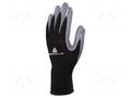 Protective gloves; Size: 9; grey-black; nitryl,polyester; VE712GR DELTA PLUS DEL-VE712GR09