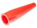 Insulator; 5kV; red; PVC; 66mm MUELLER ELECTRIC BU-47-2