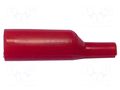 Insulator; 3kV; red; silicone; 48mm MUELLER ELECTRIC BU-62S-2