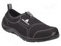 Shoes; Size: 36; black; cotton,polyester; with metal toecap DELTA PLUS DEL-MIAMISPNO36