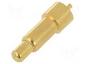 Connector: pogo pin; THT; Ø: 3.9mm; Hmin: 8.2mm; Hmax: 11.2mm  POGO-PIN2MMX11.3MM