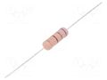 Resistor: metal oxide; THT; 680Ω; 5W; ±5%; Ø0.75x36mm; Ø6x17mm SR PASSIVES MOF5WS-680R