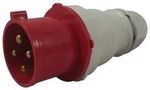 PLUG, FREE, 400V, 32A, 3P+E WAY 230406