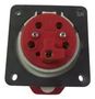 SOCKET, PANEL MOUNT, 400V, 3P+N+E WAY 430