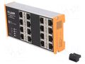 Switch Ethernet; managed; Number of ports: 16; 18÷30VDC; RJ45 LAPP 21700143