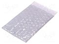 Protective bubble bag; ESD; L: 150mm; W: 100mm; Thk: 148um; <100GΩ EUROSTAT GROUP ERS-200066000