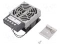 Blower; heating; 100W; IP20; for DIN rail mounting; 35m3/h STEGO 03102.0-00