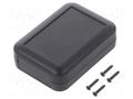 Enclosure: for remote controller; IP54; UL94HB; X: 50mm; Y: 70mm HAMMOND HM-1552C1BK
