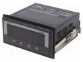 Meter; DC current; 100÷240VAC; on panel; MT4W; Display: LED; 14.2mm AUTONICS MT4W-DA-4N