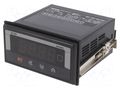 Meter; DC current; 100÷240VAC; on panel; MT4W; Display: LED; 14.2mm AUTONICS MT4W-DA-4N