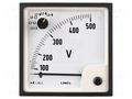 Voltmeter; on panel; VAC: 0÷15kV; Class: 1.5; True RMS; Umax: 300V LUMEL EP29-NC7210000