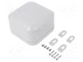 Enclosure: multipurpose; X: 120mm; Y: 120mm; Z: 70mm; polycarbonate HAMMOND HM-1557DA2GY