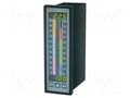 Meter: programmable; digital,mounting; on panel; LED x2; 4-digit LUMEL NA6PLUS-MRGU54100M
