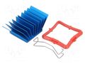 Heatsink: extruded; grilled; BGA; blue; L: 27mm; W: 27mm; H: 17.5mm Advanced Thermal Solutions ATS-50270P-C1-R0