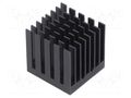 Heatsink: extruded; grilled; BGA; black; L: 25mm; W: 25mm; H: 24.5mm Advanced Thermal Solutions ATS-55250W-C1-R0