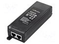 PoE power module; Ch: 1; 1Gbps; 30W; Standard: IEEE 802.3af/at MICROCHIP TECHNOLOGY PD-9001GR/AT/AC-EU