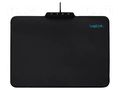Pad; black; mouse; with LED; 360x260mm LOGILINK ID0155