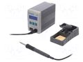 Station: soldering; Station power: 90W; 80÷480°C; ESD; Display: LCD QUICK QUICK-202D