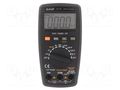 Digital multimeter; LCD; 3,75 digit (3999); 3x/s; True RMS AXIOMET AX-105