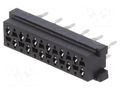 Connector: Micro-MaTch; socket; female; PIN: 12; straight; THT; 2x6 TE Connectivity 1-2178710-2/C