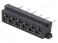 Connector: Micro-MaTch; socket; female; PIN: 12; straight; THT; 2x6 TE Connectivity 1-2178710-2/C