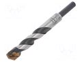 Drill bit; for concrete; Ø: 15mm; Ø: 19/32"; L: 150mm; metal; blister ALPEN-MAYKESTAG ALP.18801500100