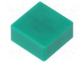 Button; push-in; none; 5.5mm; -25÷70°C; square; green OMRON Electronic Components B32-1350