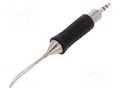Tip; bent chisel; 1.3x0.5mm; for  soldering iron; 40W WELLER WEL.RTM-013SX