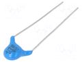 Capacitor: ceramic; Y2; 1nF; 300VAC; Y5V; ±20%; 7.5mm Jb Capacitors JYAA2102MCF065000B