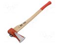 Axe; steel; 800mm; 2.66kg; wood (ash); Application: for splitting BAHCO SA.SUS-2.0-800