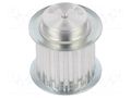 Belt pulley; T5; W: 25mm; whell width: 36mm; Ø: 29.4mm; aluminium OPTIBELT 36-T5-19-200ZA