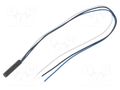 Reed switch; Range: 9.3mm; Pswitch: 5W; Ø5.8x25.4mm; Contacts: SPDT LITTELFUSE 59022-3-S-02-A