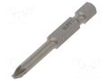 Screwdriver bit; PlusMinus PZ-type; PZ1/SL; Overall len: 50mm WIHA WIHA.32494