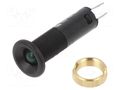 Indicator: LED; flat; green; 24VDC; Ø8mm; IP40; connectors; plastic SCHNEIDER ELECTRIC XVLA133