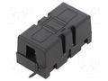 Fuse holder; 40mm; 200A; on cable; Leads: M5 screws; black; 58VDC LITTELFUSE 04980900ZXT