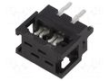 Connector: Micro-MaTch; adapter; PIN: 4; IDC,THT; 2x2; 2500pcs. TE Connectivity 2178713-4/C