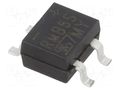 Bridge rectifier: single-phase; Urmax: 600V; If: 0.8A; Ifsm: 30A TAIWAN SEMICONDUCTOR RMB6S-TSC