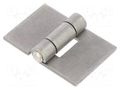 Hinge; Width: 60mm; stainless steel; H: 40mm ELESA+GANTER GN1362NI60-40A-BL