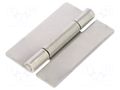Hinge; Width: 40mm; stainless steel; H: 60mm; for welding ELESA+GANTER GN136NI40-60-A