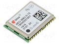 Module: GPS/BEIDOU; ±2.5m; NMEA,UBX; -160dBm; 2.7÷3.6VDC; Galileo u-blox NEO-M8U-0