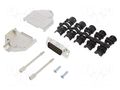 Connector: D-Sub; PIN: 15; male; straight; soldering; for cable AMPHENOL COMMUNICATIONS SOLUTIONS DTZK-15MSSL