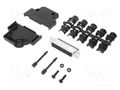 Connector: D-Sub; PIN: 25; female; angled 45°; screw terminal AMPHENOL COMMUNICATIONS SOLUTIONS D45PKP-25FSSC