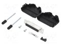 Connector: D-Sub; PIN: 25; female; straight; soldering; for cable AMPHENOL COMMUNICATIONS SOLUTIONS DPPKBK-25FSSL