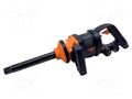 Wrench; impact; pneumatic; Mounting: 1"; 6.2bar; 282l/min; 547mm BAHCO SA.BP905L