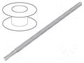 Wire; LiYv; stranded; Cu; 0.14mm2; PVC; transparent; 500V; 100m HELUKABEL LIY0.14-TR